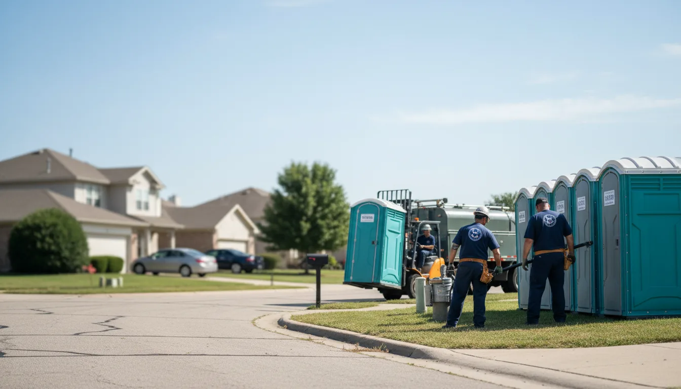 Porta Potty Rental in Troy, IL near me